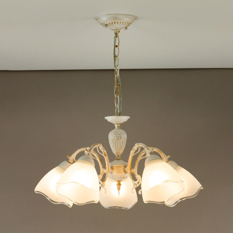 Люстра 56 см Citilux Латур CL413250 белый/золото