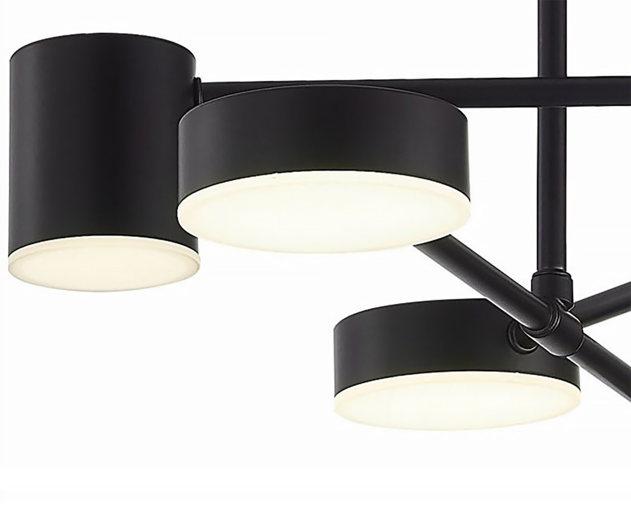 Светильник 57 см, 84W, 3000K, Kink Light 07649-6D,19(3000K), черный