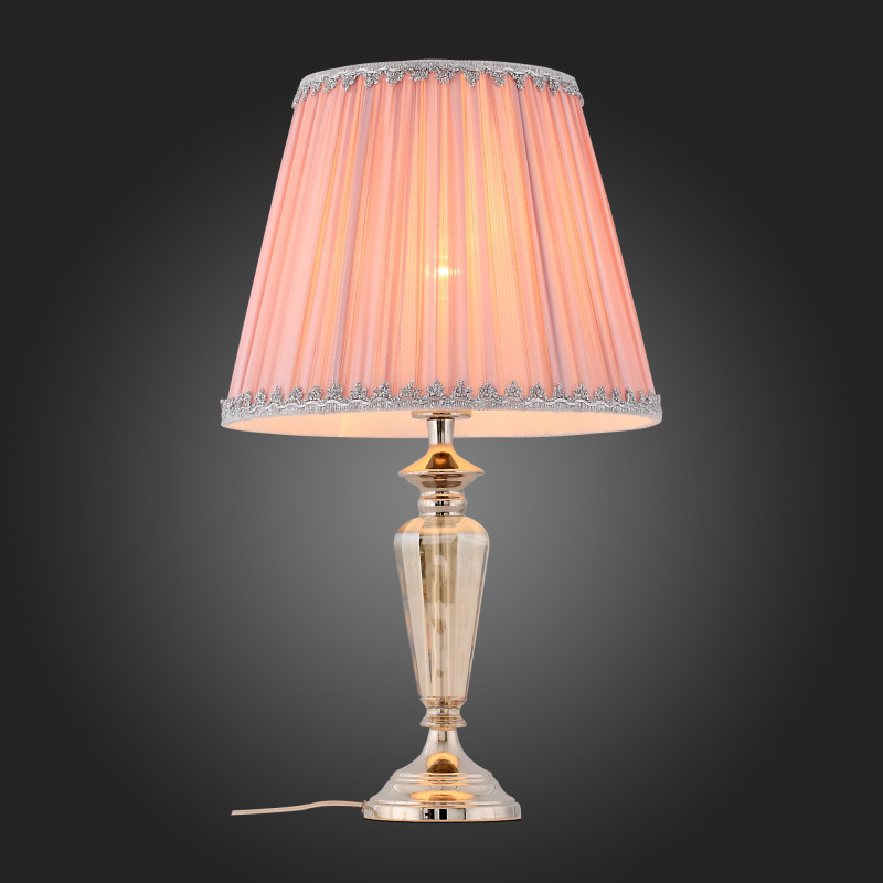 Настольная лампа 1*E27*60W, St Luce Vezzo SL965.104.01, хром