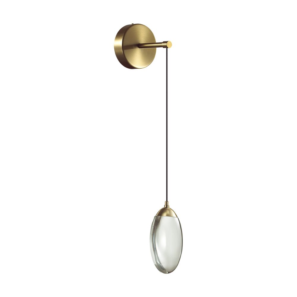 Настенный светильник 12 см, 3W, 3000K, Odeon Light 7159/3WL, бронза
