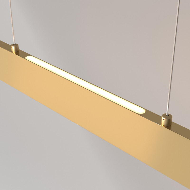 Светильник Led 118 см, 30 W, 3000 K Maytoni Technical Step P010PL-L30G3K золото
