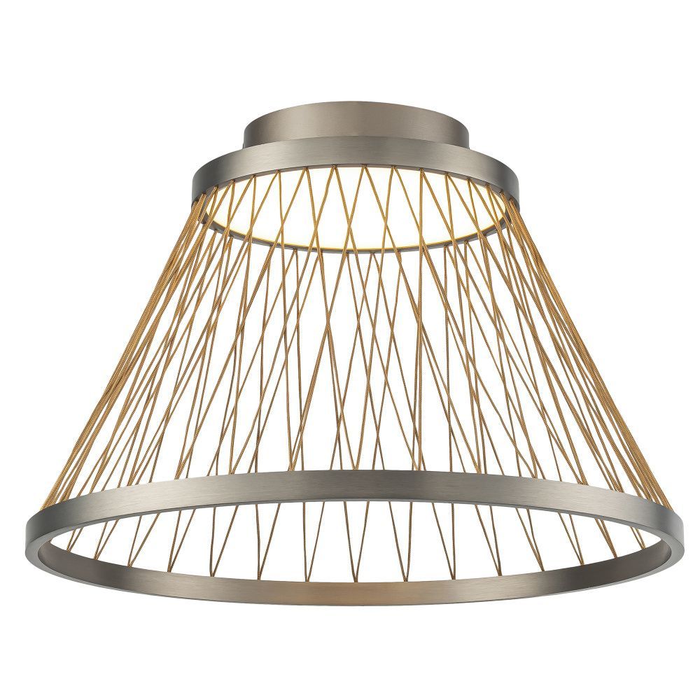 Светильник 50*35 см, *LED*43W, 3000K, Mantra Spider MAN8981, серый