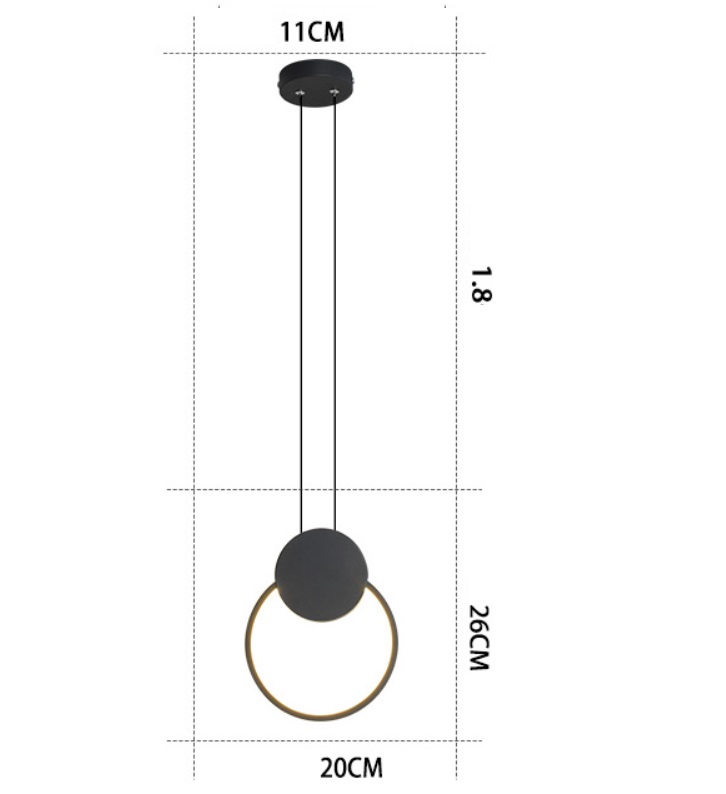 Подвесной светодиодный светильник Inodesign Mitch B 44.2026