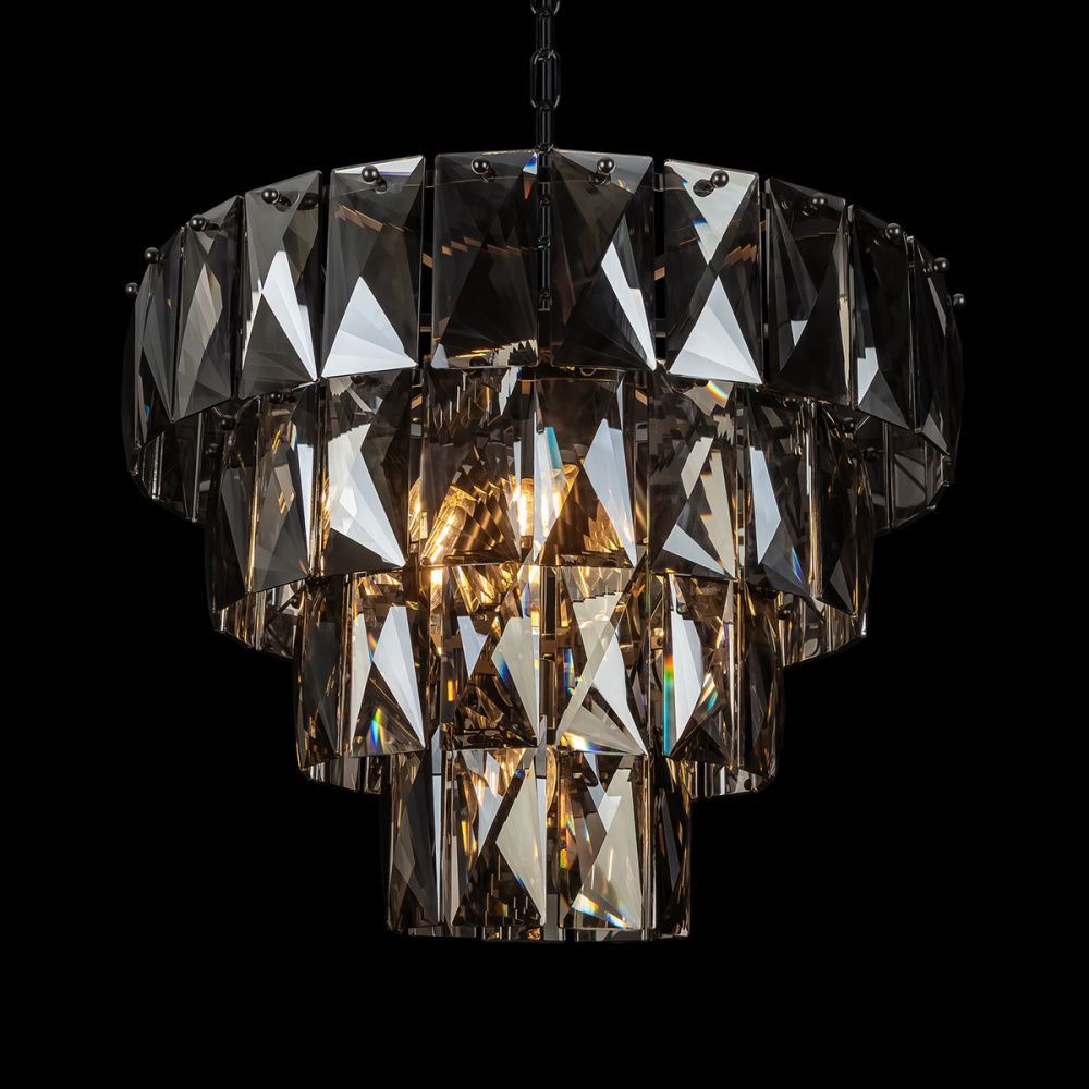 Подвесной светильник 66 см, Loft IT Contemporary 10561/660 Smoke, черный-дымчатый