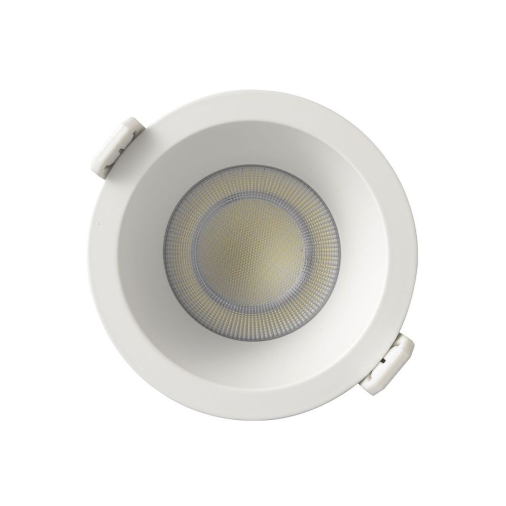 Встраиваемый светильник 8 см, 12W, 3000K, Crystal Lux CLT 008C83 WH 3000K IP54, белый, вр 7,1 см