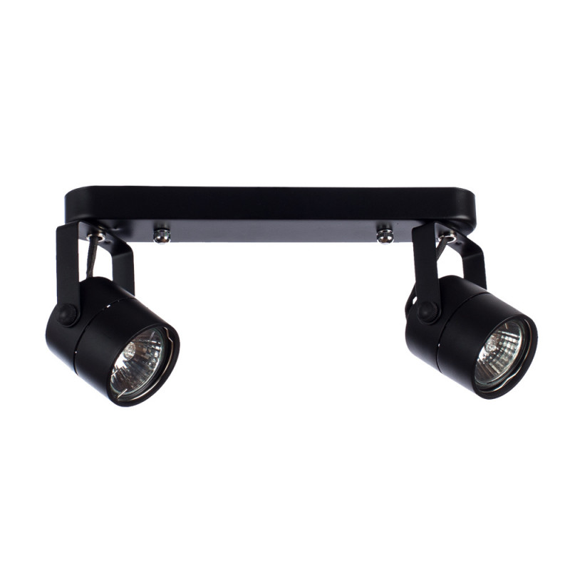 Спот Arte Lamp Lente A1310PL-2BK, черный