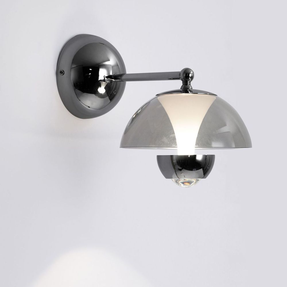 Бра 20 см, 10W, 4000K, Lussole Poughkeepsie LSP-7525, черный