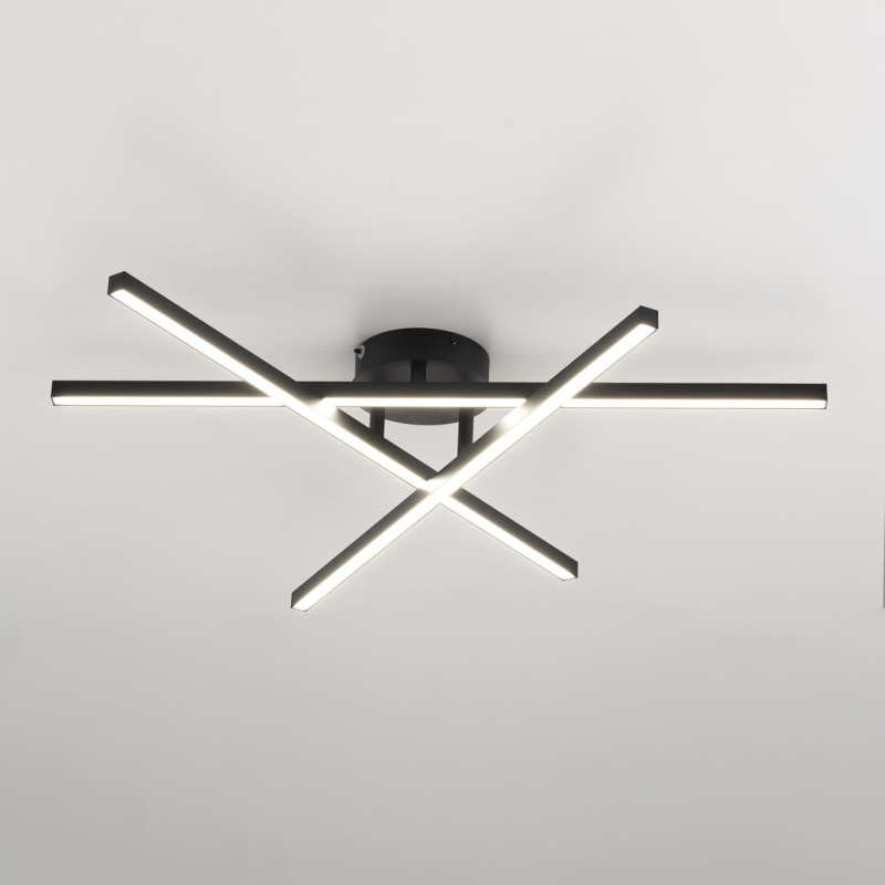 Люстра 43 см, 60W, 3000-5500K Citilux CL203131 Стиг Черный