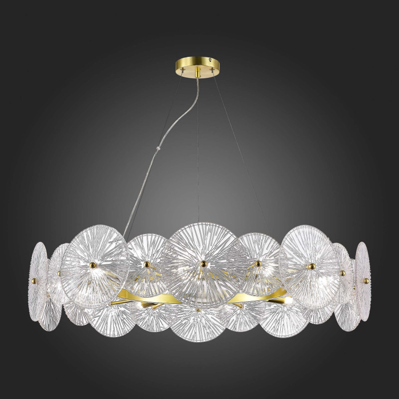 Люстра 80 см ST LUCE FLERO SL1657.203.10 Золотистый