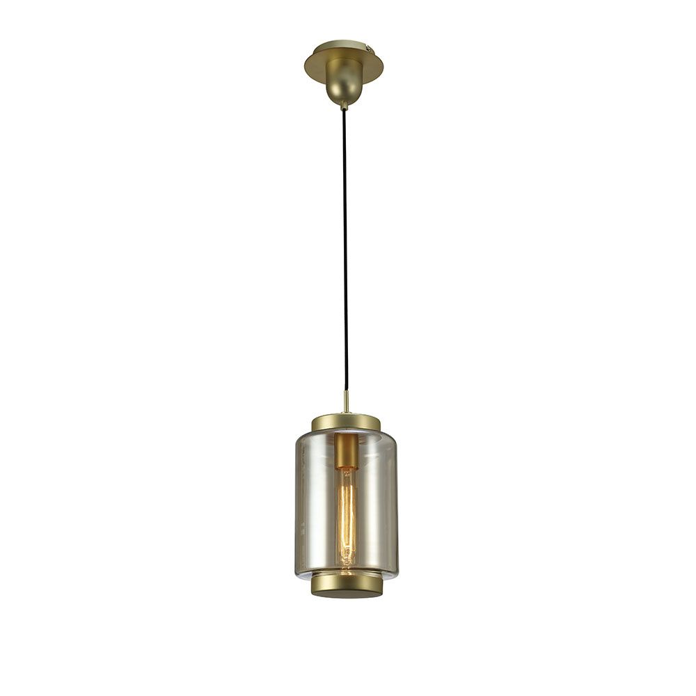 Подвесной светильник Mantra Jarras 6201 бронза, диаметр 17.5 см