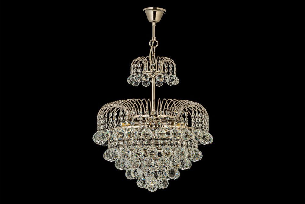 Люстра *48*52 см, 6*E14*40W, Arti Lampadari Bellagio Bellagio E 1.5.50.100 N, Матовый никель