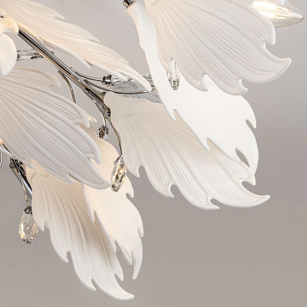 Люстра 100*40 см, 16*Е14*40W, Modelux  ML.6869.1000 CR, Хром