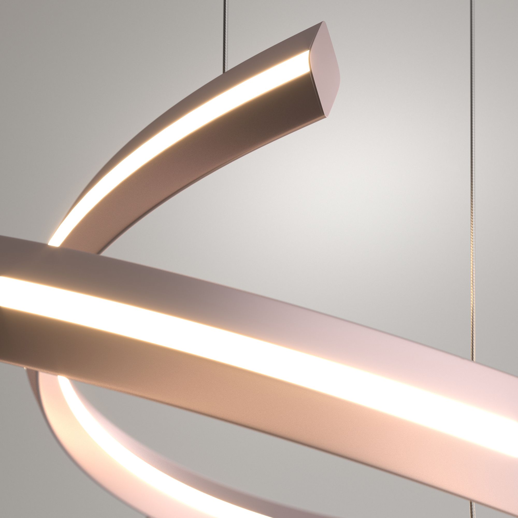 Светильник 111*88*90 см, *LED, 160W, 4200 Eurosvet Gap 90180/3, никель