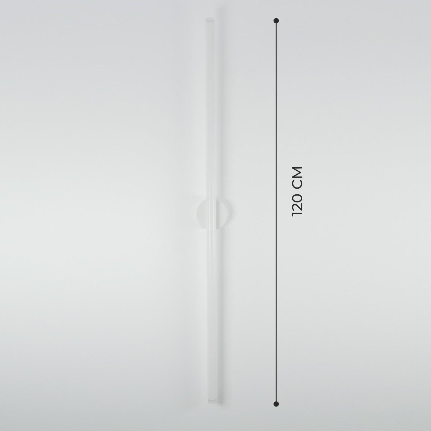 Светильник настенный ElegantLight DZN-4416 WHITE D60/H1200/2/LED/6W/3000K 22-10 VISION