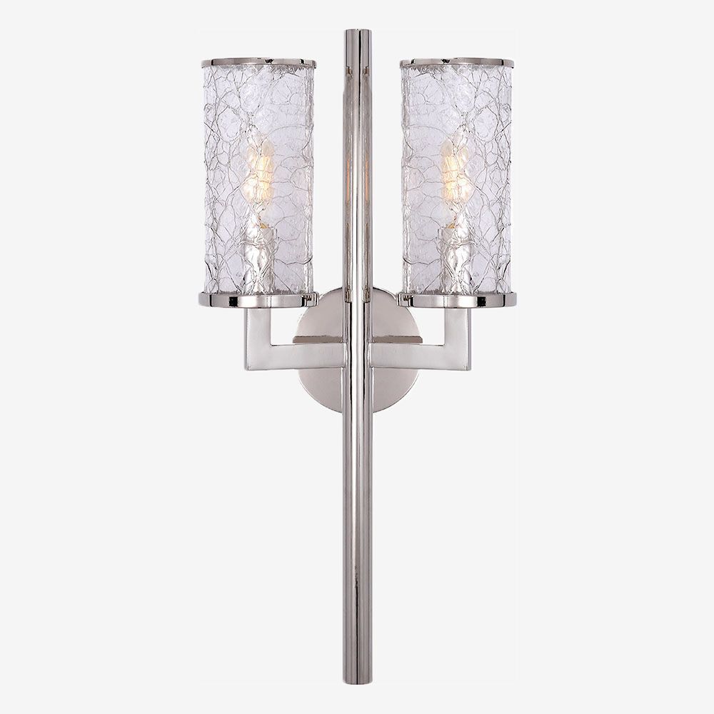 Бра Liaison Double Arm Sconce Хром 24*38*38 см, 2*E14*40W, ImperiumLoft 141645-26, Хром