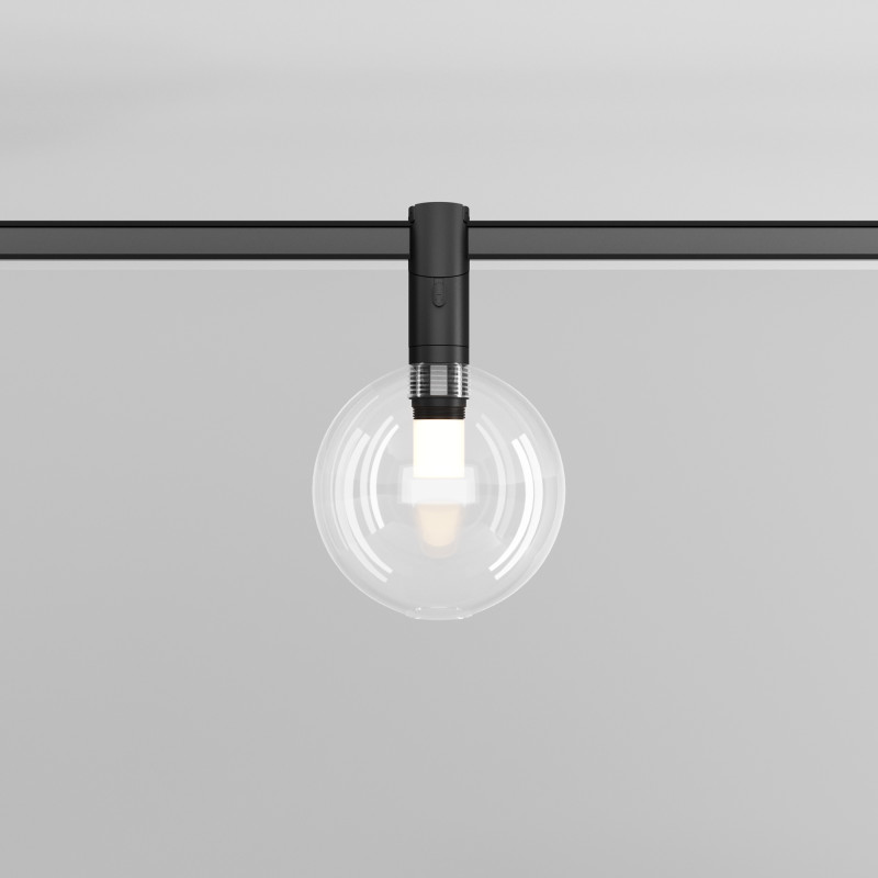 Трековый магнитный светильник 10 см, 3W, 3000K, Maytoni Bubble TR205-1-3W3K-B