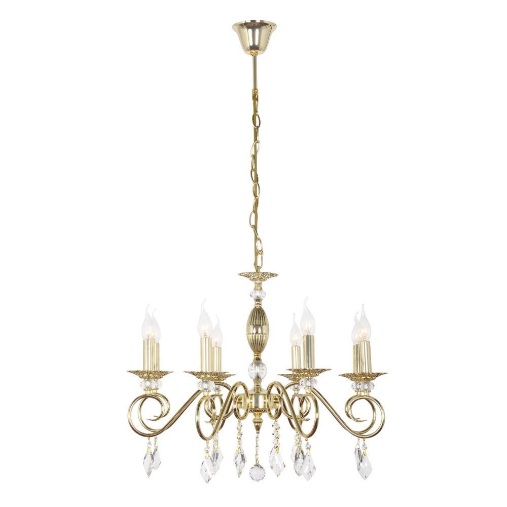 Люстра *70*52 см, 8*E14*40W, Arti Lampadari Fortezza Fortezza E 1.1.8 G, Золото