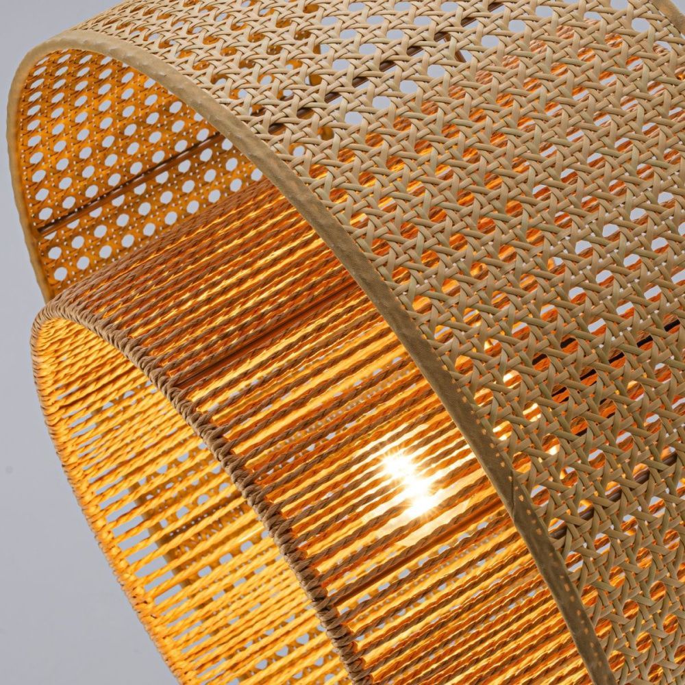 Подвесной светильник 50 см, Favourite Organicum 4769-1P, черный