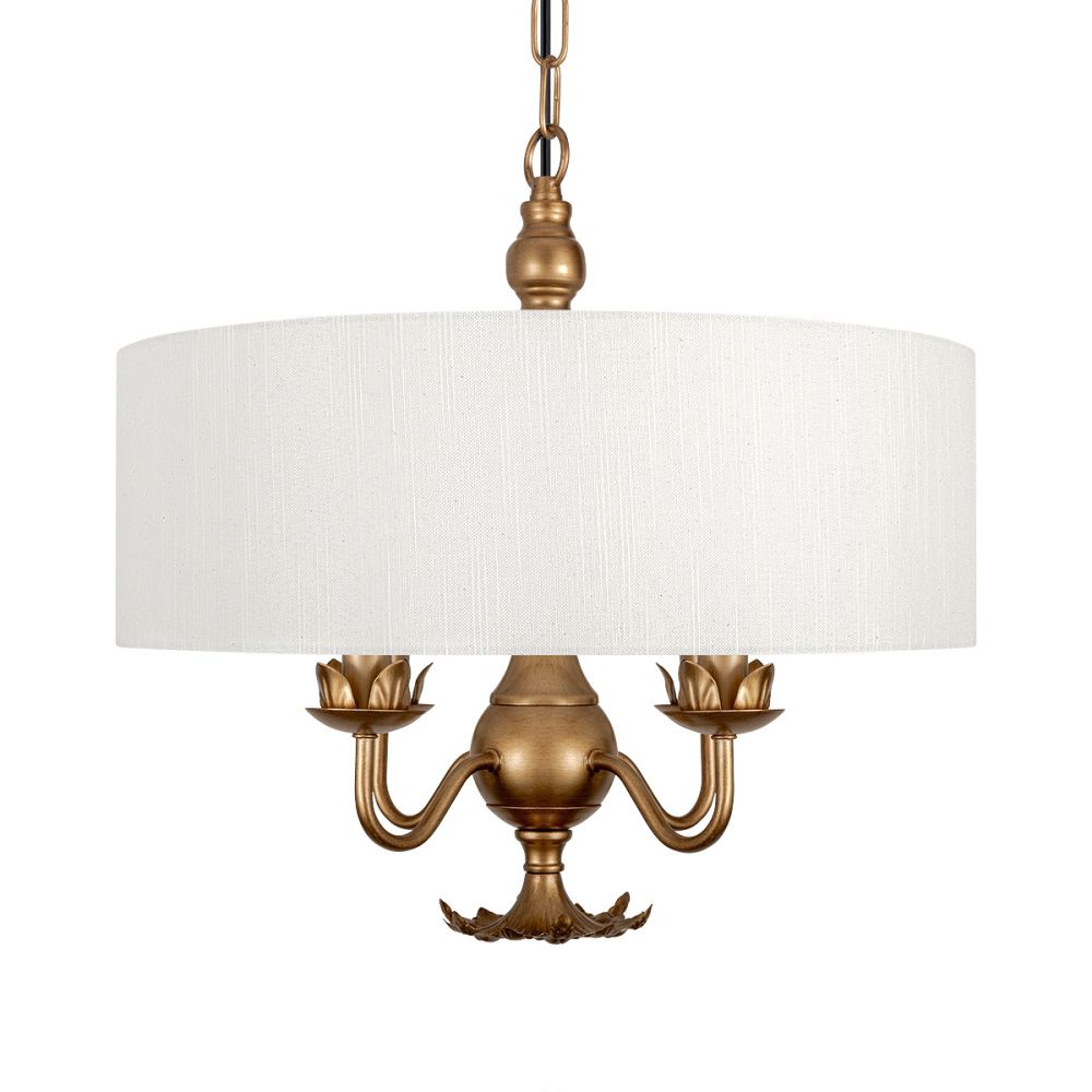 Подвесной светильник 45 см, Loft IT Concord 10563P, золото