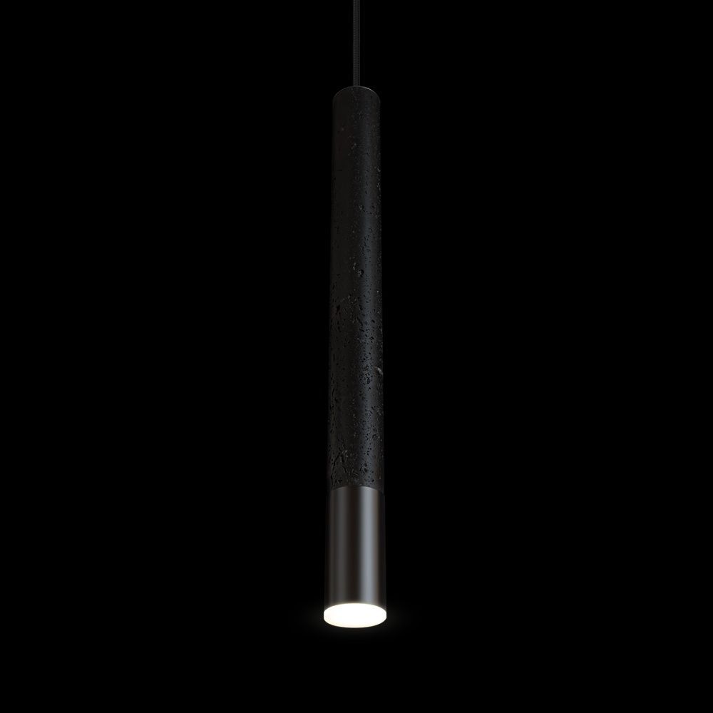 Подвесной светильник 4 см, Loft IT Everest 10583D Black, черный-травертин
