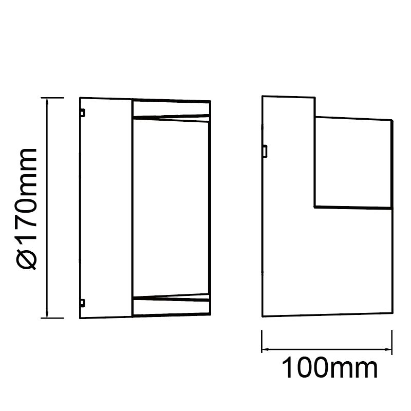 Уличный светильник 17*17 см, *LED*15W, 2700-4000K, Mantra Creek MAN8856, коричневый