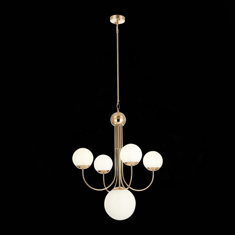 Люстра подвесная 60 см, ST LUCE AVELLINO SL1504.203.05 Французское золото