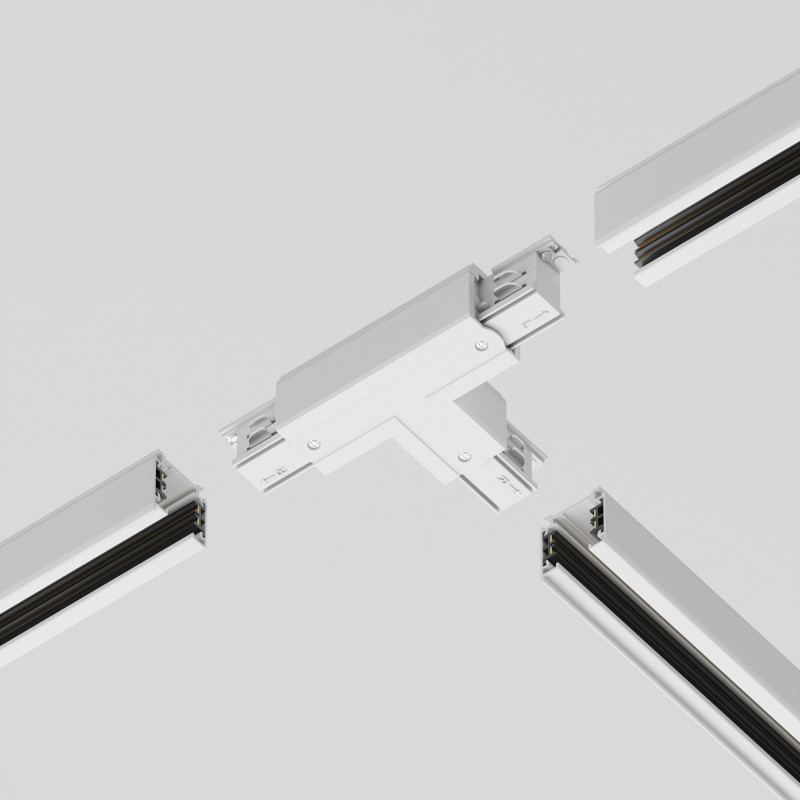 Коннектор для шинопровода Maytoni 3 phase track system TRA005CT-31W-R, белый