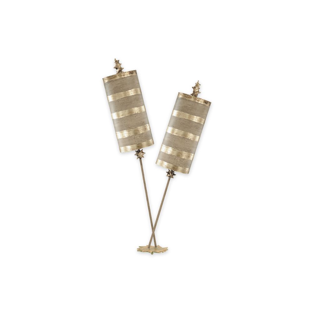 Настольная лампа *50*118 см, E27*60W, Natural Concepts Flambeau Nettle Luxe KL-LARKIN-P-S-NI, текстурированный черный