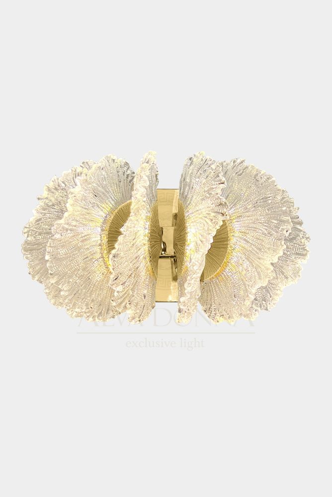 Бра 8846, H180 мм*280 мм / SP165 мм LED, 12W, 3000/4000/6000K, Alva Donna, Золото