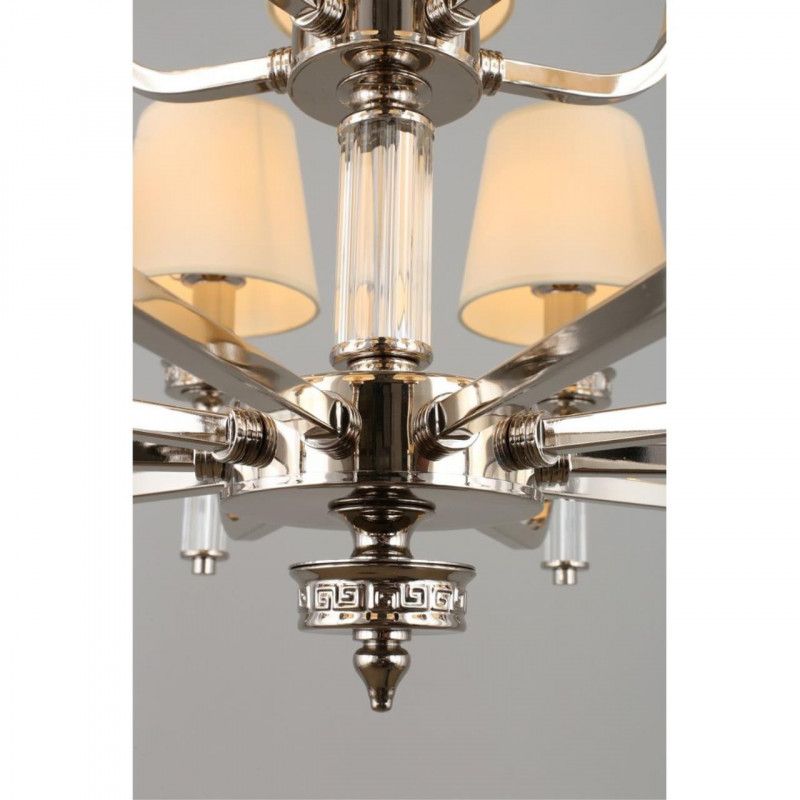 Подвесная люстра 90*85-160 см, 15*E14, 40W, Aployt Patricia APL.716.03.15, хром