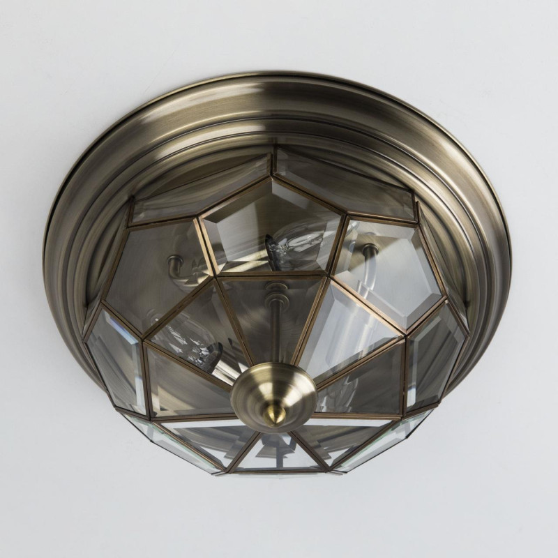 Потолочный светильник Citilux Витра-1 CL442530 бронза, диаметр 40 см