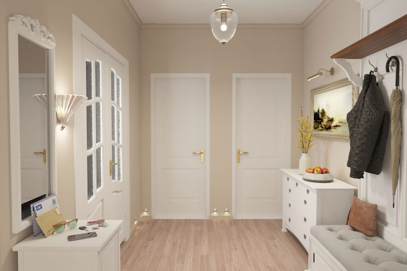 Бра Favourite Iris 1696-1W, D160*W250*H220, стекло прозрачного цвета, хром