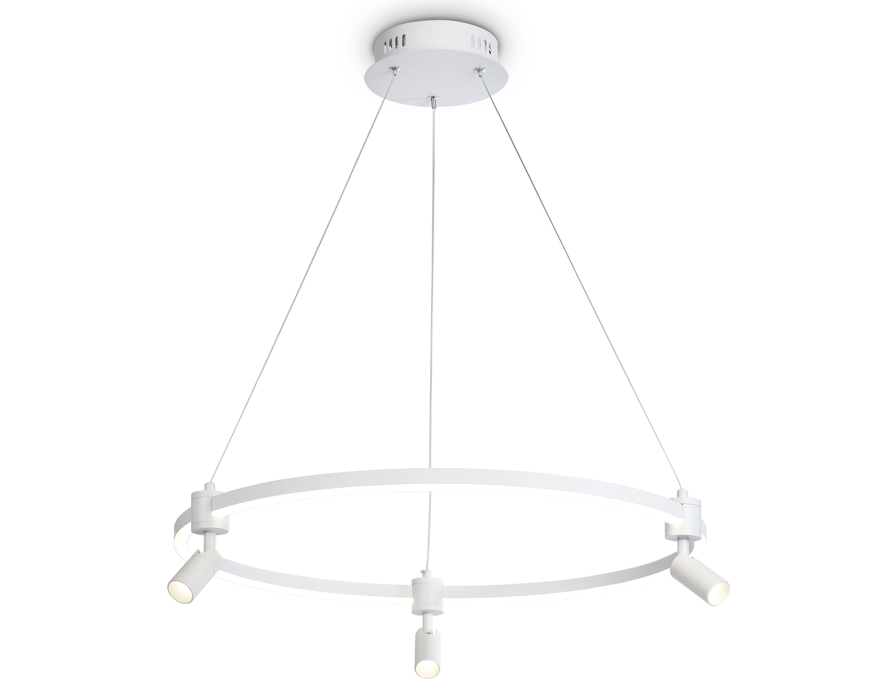 Светильник подвесной 60*6,5*120 см, LED 54W, 3000К, белый Ambrella Comfort LineTech FL5292