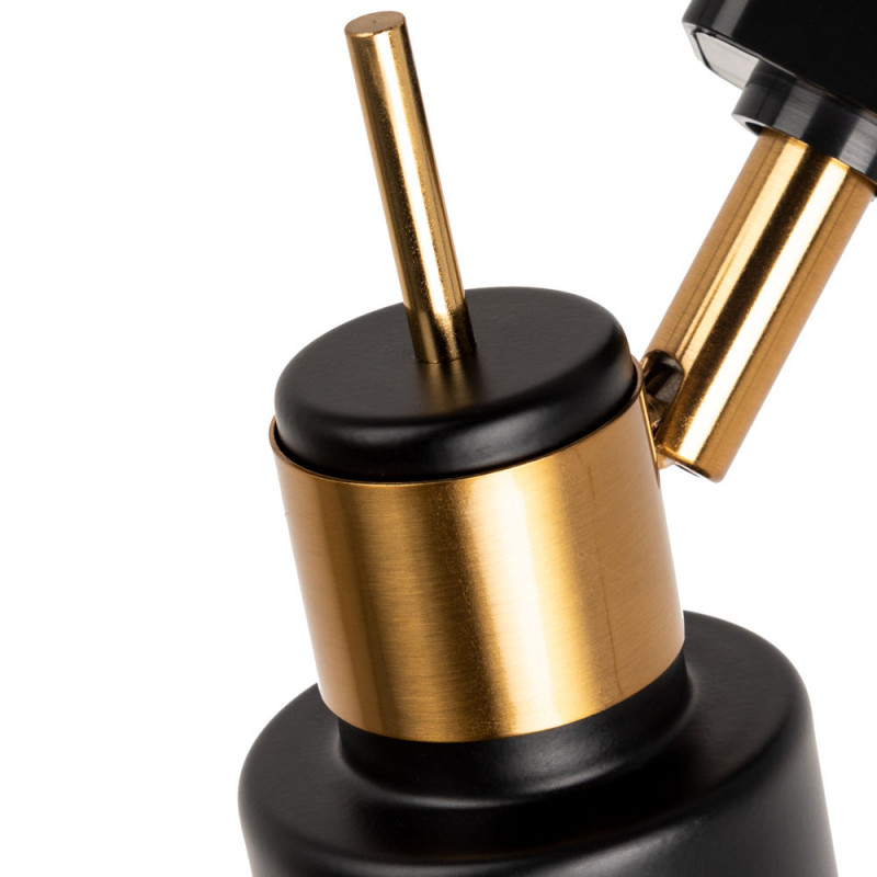 Светильник 9*6 см, GU10 50W, Arte Lamp Almach A1906PL-1BK, черный