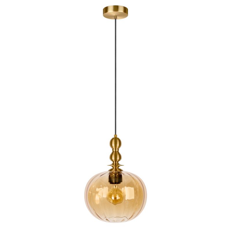 Подвесной светильник *25*-22,5 см, 1*E27*40W, LOFT IT Melon 10426 Amber, бронзовый