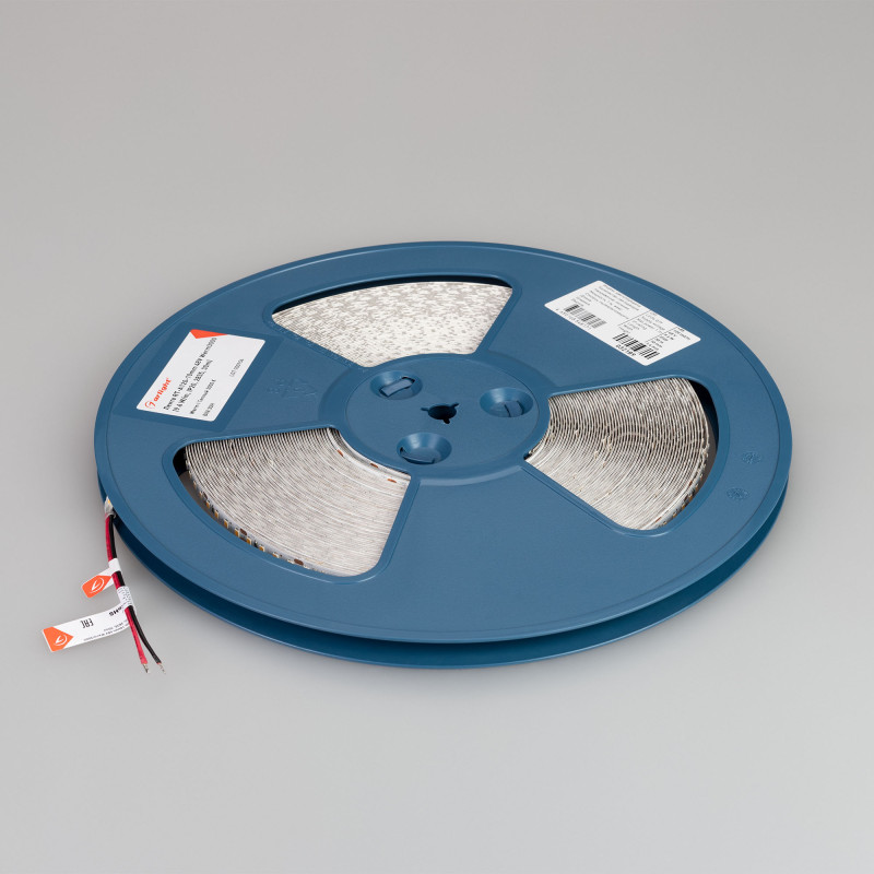 Лента RT-A120-10mm 48V Warm3000 (9.6 W/m, IP20, 2835, 30m) (Arlight, Открытый) 032189. Цена указана за 30 метров. Продается кратно 30 метрам.