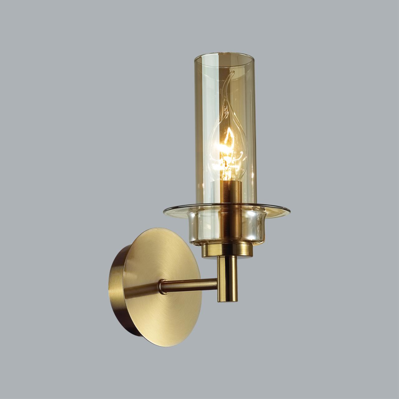 Бра 20*13*20 см, 1*E14 Lumion Madonna 6554/1W бронзовый