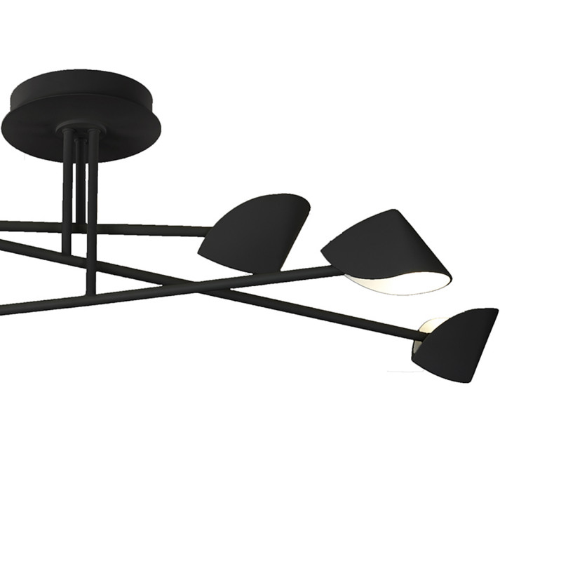 Люстра *115*29,2 см, LED * 6 44.5W, 3000К Mantra Capuccina 7580, черный