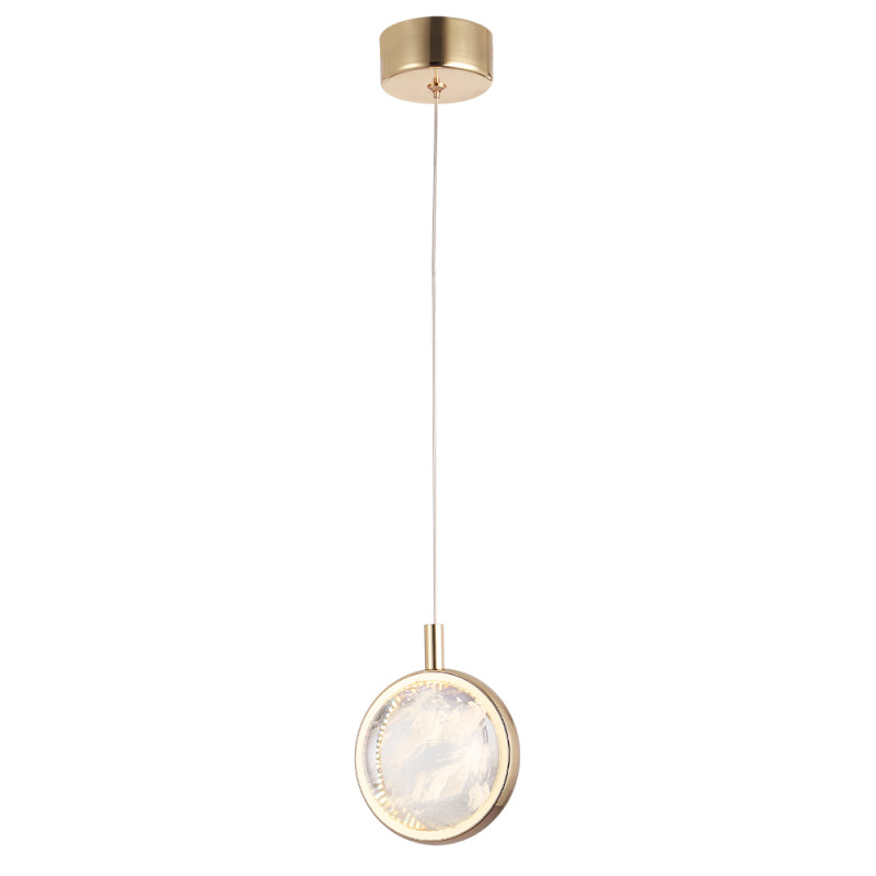 Светильник 10 см, 6W, 3000K, Crystal Lux CIELO SP6W LED GOLD, золото