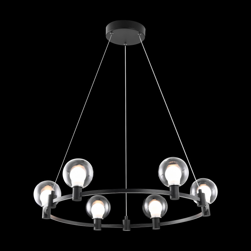 Светильник светодиодный 67 см, 144W, 3000K, Freya Urban FR4005PL-06B1, черный