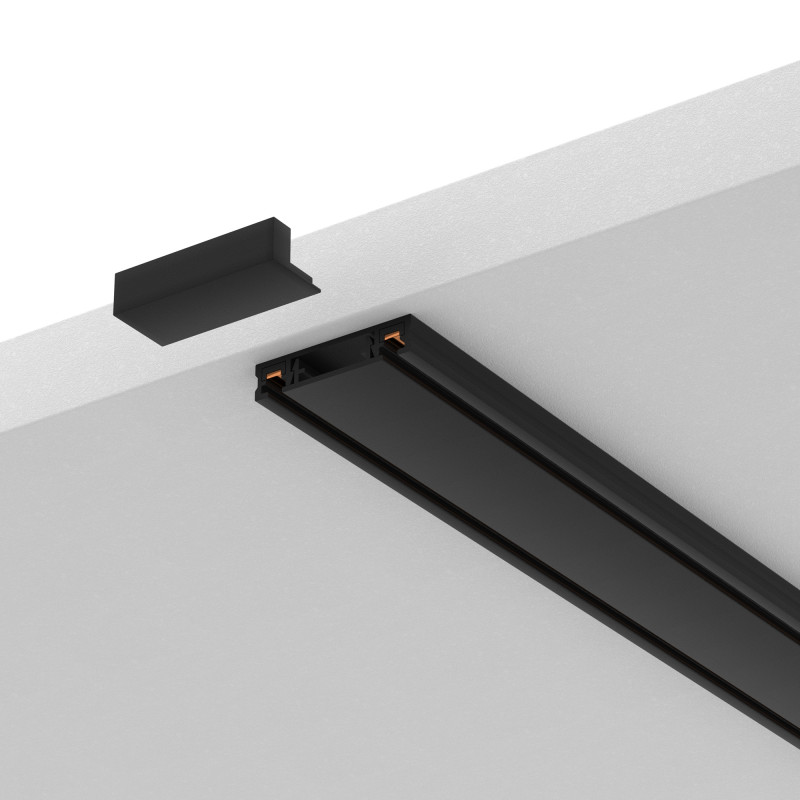 Шинопровод 100 см накладной Maytoni Technical Magnetic track system Radity TRX084-111B черный