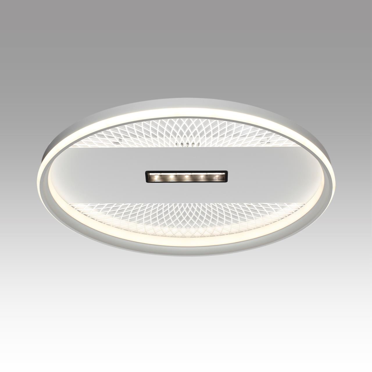 Потолочный светильник *50*7 см, LED 2*93W, 3550-4150-4800 К, Sonex Solar 7664/93LR, белый