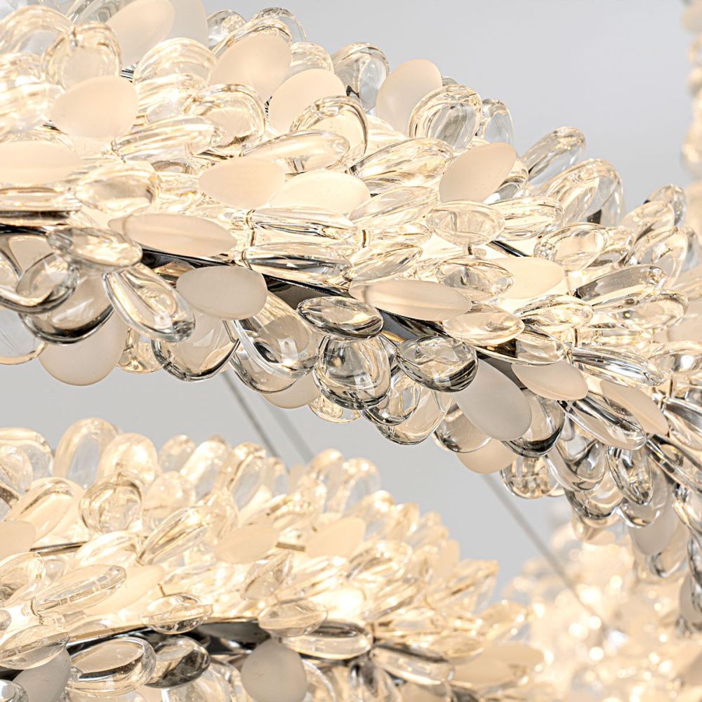 Подвесной светильник 80*60/190 см, LED 194W 3000-6000K MODESTYLE MS.5002.800.600.400 CR хром