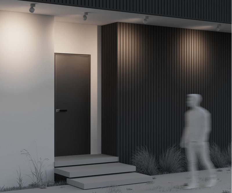 Потолочный светильник 10,8*10,8 см, LED*12W, 3000 К, Outdoor Bern O310CL-L12W3K Maytoni Outdoor, Белый