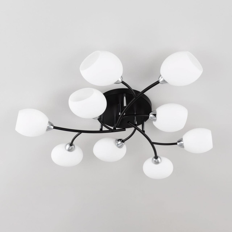 Люстра Citilux Флорида Черн.+Хром CL148195