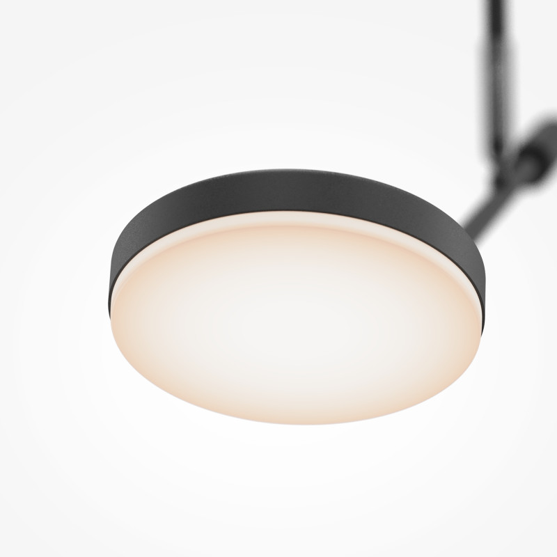 Подвесной светильник 88,4*88,4*98,9 см, LED, 8W, 3000К, Maytoni FAD MOD070CL-L8B3K черный