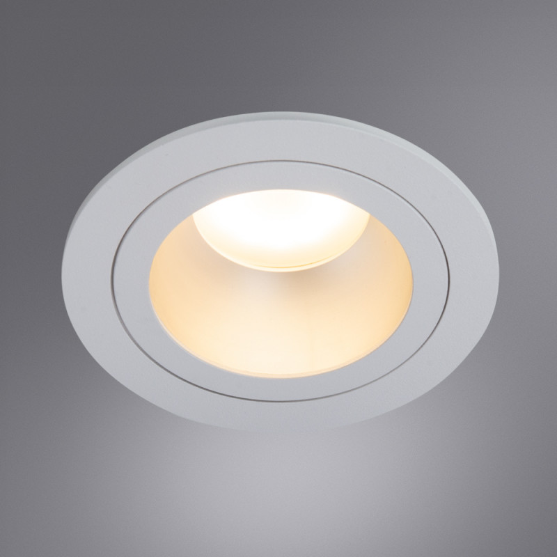 Встраиваемый светильник  9,2 см Arte Lamp ALKES A2161PL-1WH белый