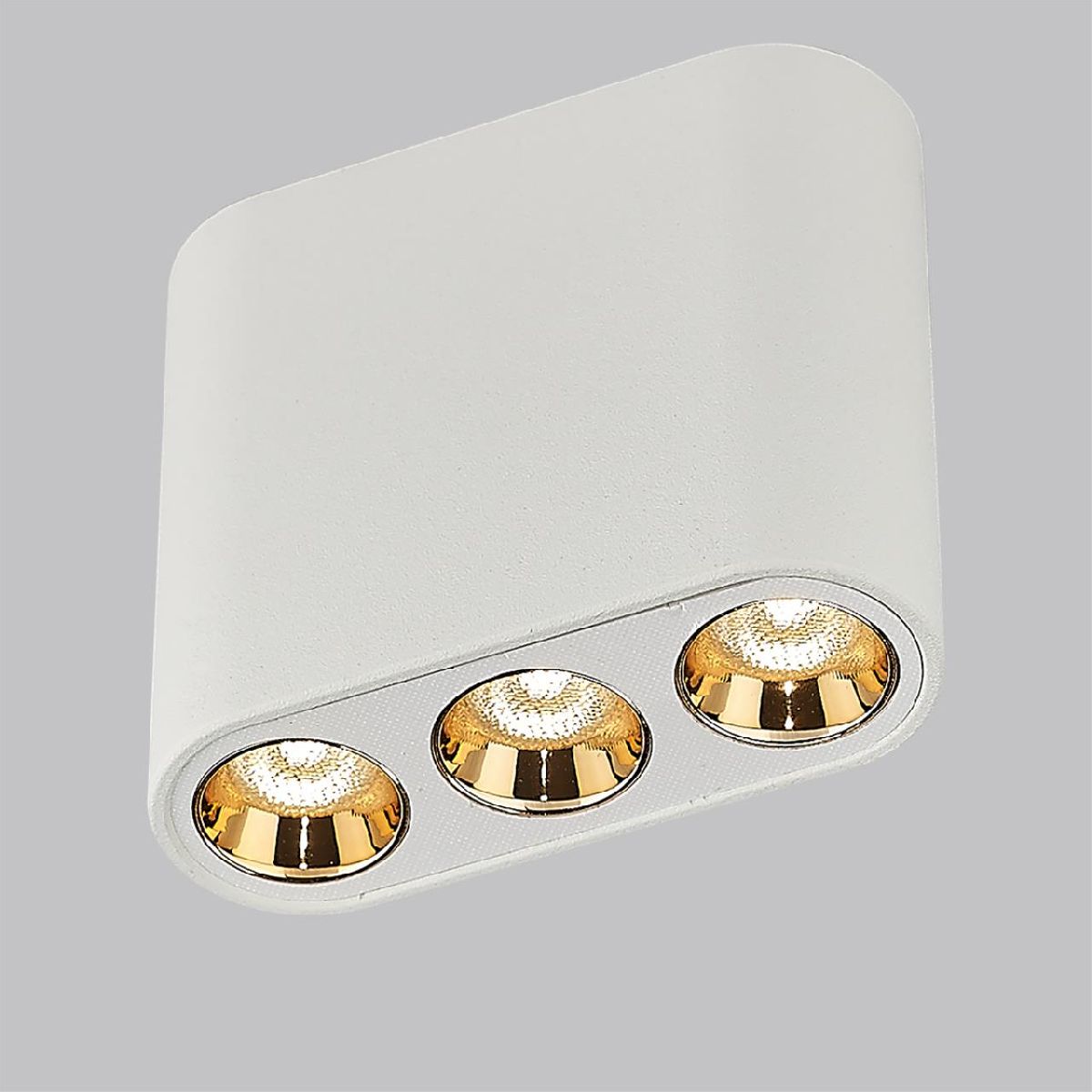 Накладной светильник 6 см, 8W, 3000K, Odeon Light Small 7091/8CL, белый