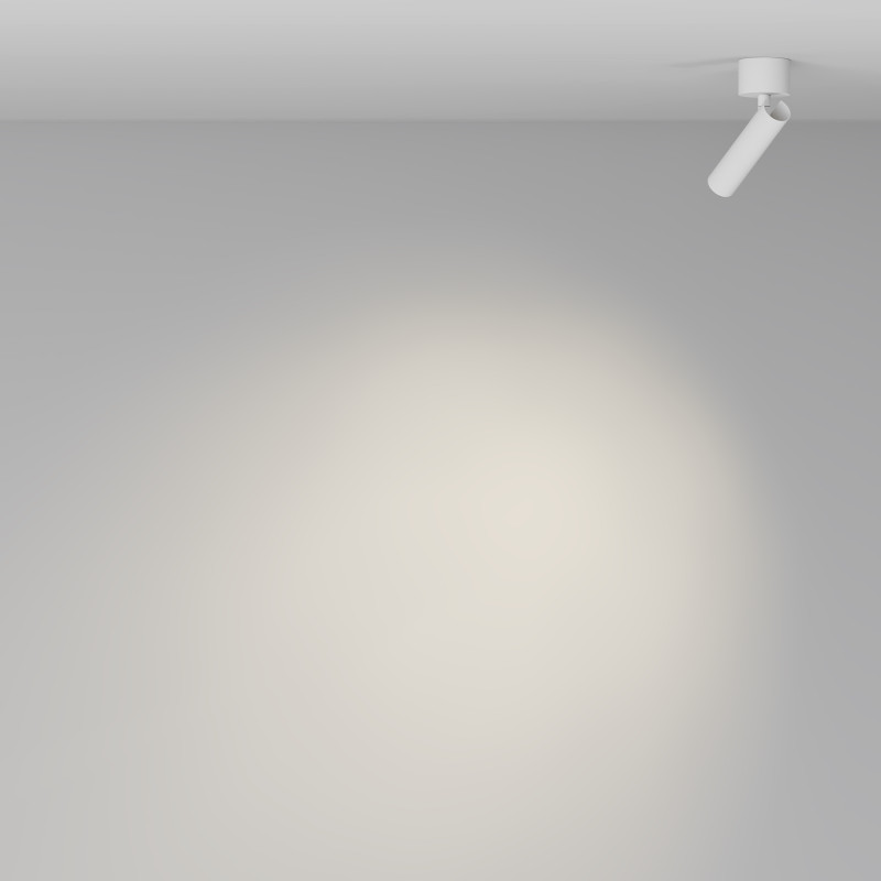 Спот 3*3*16,6 см, LED, 6W, 3000К, Maytoni Technical Focus T C141CL-L125-6W3K-W белый