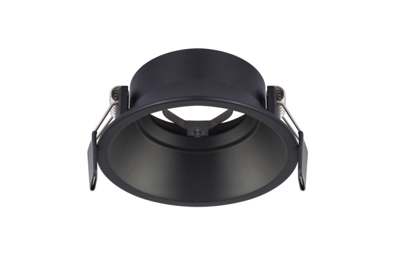 Светильник встроенный 8 см, Crystal Lux CLT 043C BL Черный
